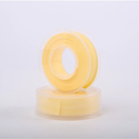 yellow gas pipe tape